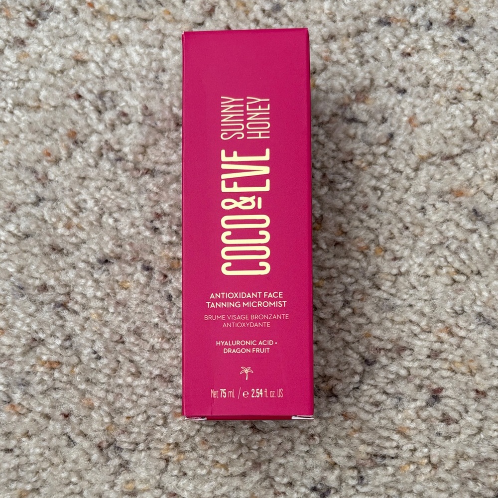 Brand new Coco and Eve tanning spray
